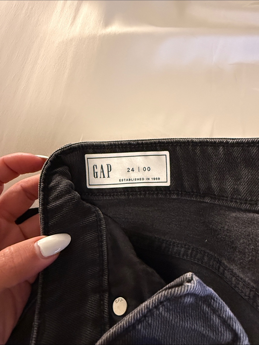 gap denim midi skirt - Picture 4 of 5